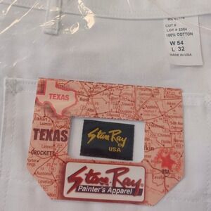 Stan Ray Pants size 54x32 Carpenter Painter Canvas Cotton Workwear USA Made